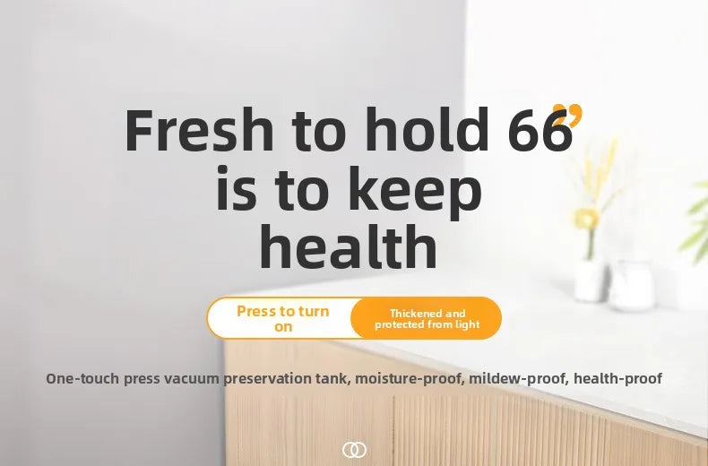 Square press storage tank sealed tank kitchen grains plastic candy jar fruit powder box transparent storage tank.