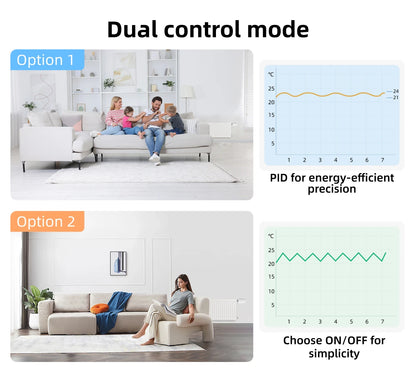 EZAIOT Smart Tuya Wifi/ZigBee3.0 Radiator Actuator TRV Programmable Thermostatic App Remote Temperature Controller Alexa Google.