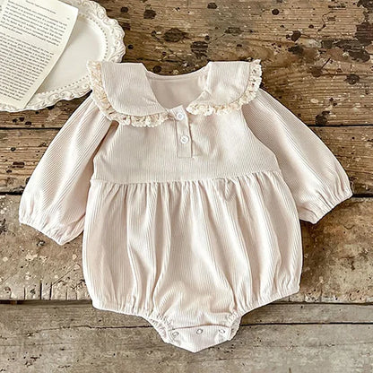 2024 neue Herbst Infant Baby Jungen Mädchen Overall + Hut Samt Einfarbig Lange SleevedNewborn Baby Mädchen Bodys Baby kleidung
