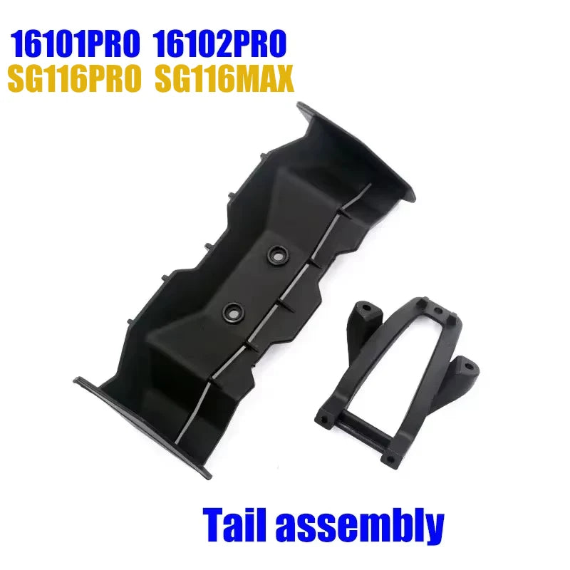 SCY 16101PRO 16102PRO SG116MAX RC Automotive Parts Turning Shaft Gear Bearing Pull Rod Steering Cup Swing Arm Motor Tire Screws