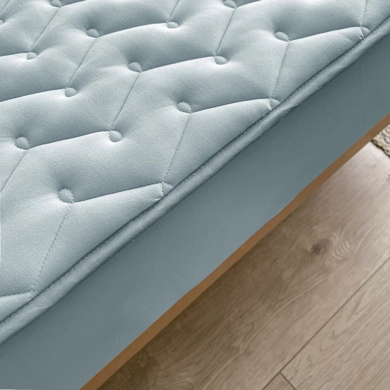 3pcs Waterproof Bedding Set 1pc Mattress Cover 2pcs Pillowcase Soft Comfortable Fitted Sheet Washable Durable Mattress Protector