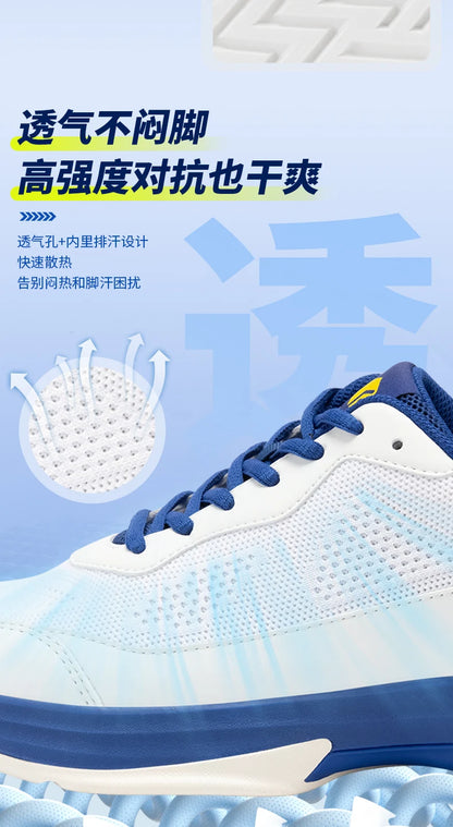 FitVille Professionelle Tennisschuhe für Herren, Soprt-Schuhe, Trainings-Sneaker, rutschfest, schweißabsorbierend, geschwollene Füße, Fußgewölbeunterstützung