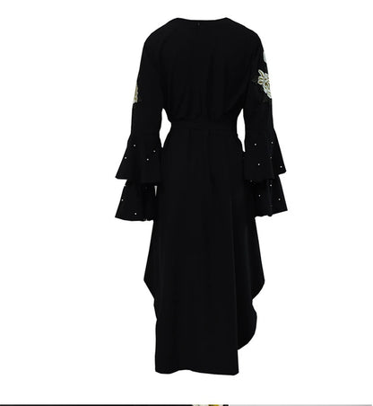 Ramadan Black Abaya Damen Dubai Luxury Islamic Women Muslim Dress Kebaya Kaftan Robe Musulmane Caftan Marocain Femme.