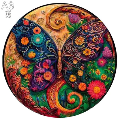 Cat Exclusive Design Intelligent Jigsaws Animal Puzzle Wood Irregular Elephant  Animal Wooden Puzzle for Adult Kids