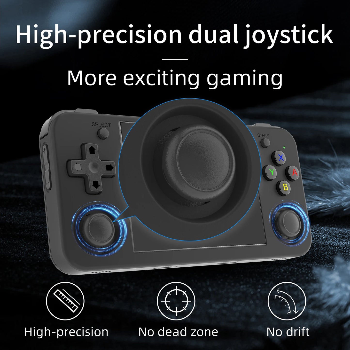 ANBERNIC RG35XX H Hand-held Consoles For Playing Video Games 3.5-inch IPS 640*480 Screen Retro Game Player 3300 mAh Battery.