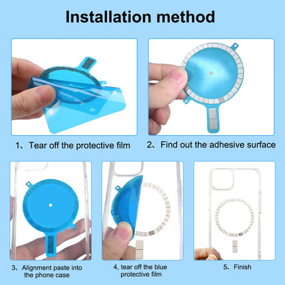 Magnetic Circle Strong Wireless Charging Magnet Sticker Ring for MagSafe for Magsafing Accessories for iPhone13 12 mini Pro Max.