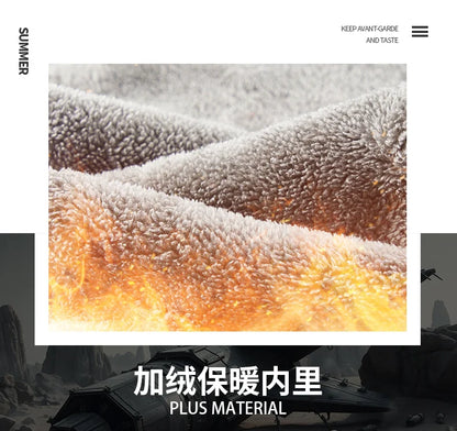 Winter Fleece Ski Pants Men's High Quality Extreme Cold Wool Thick Warm Trousers Women New 2025 Outdoor Camping Work Sweatpants.