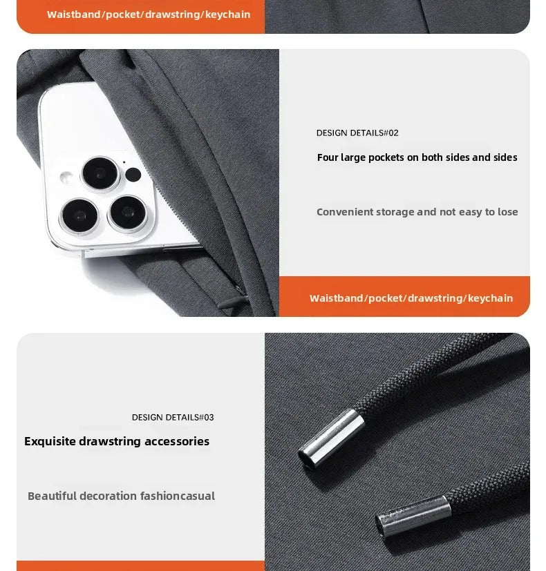 Men's Plus Size Pants Thickened Fleece Lined Thickened Autumn Winter Casual Trousers Loose Warm Outerwear Cold Proof Clothing.