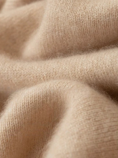 Women Fashion Tops Autumn Winter 2025 Turtleneck Sweater Women Knitted Pullovers Korean Style Simple Base Layer Knitted Sweater.