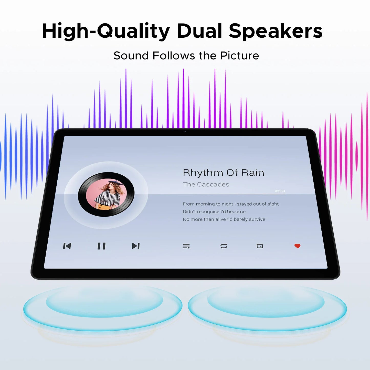 DOOGEE Tab A9+ 2 IN 1 Smart Tablet 11'' Screen Android 15 20GB RAM(4+16) 64GB ROM 8580mAh Battery Dual Speakers Widevine L1.