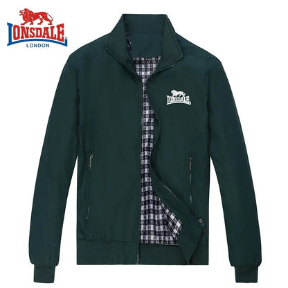 Autumn and Winter Men's Embroidered High-quality Lapel Jacket, New Luxury, Fashion, Leisure, Comfortable Outdoor Windproof Jacke.