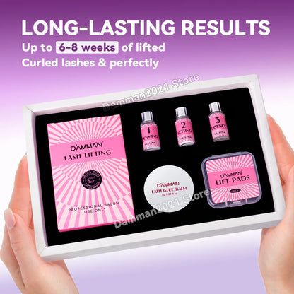 Damman Professional Lash Lifting Kit Eyelash Curling Lifting Set Long Lasting Lash Lift Perm Kit Makeup Tools For Salon Use.