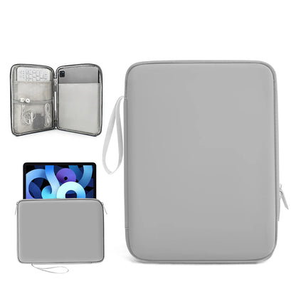 Tablet Cases Bag Sleeve 7.9-12.9 Inch Tablet pouch for IPad air case Pro Samsung Xiaomi Tablet pouch Shockproof  Multi Pockets