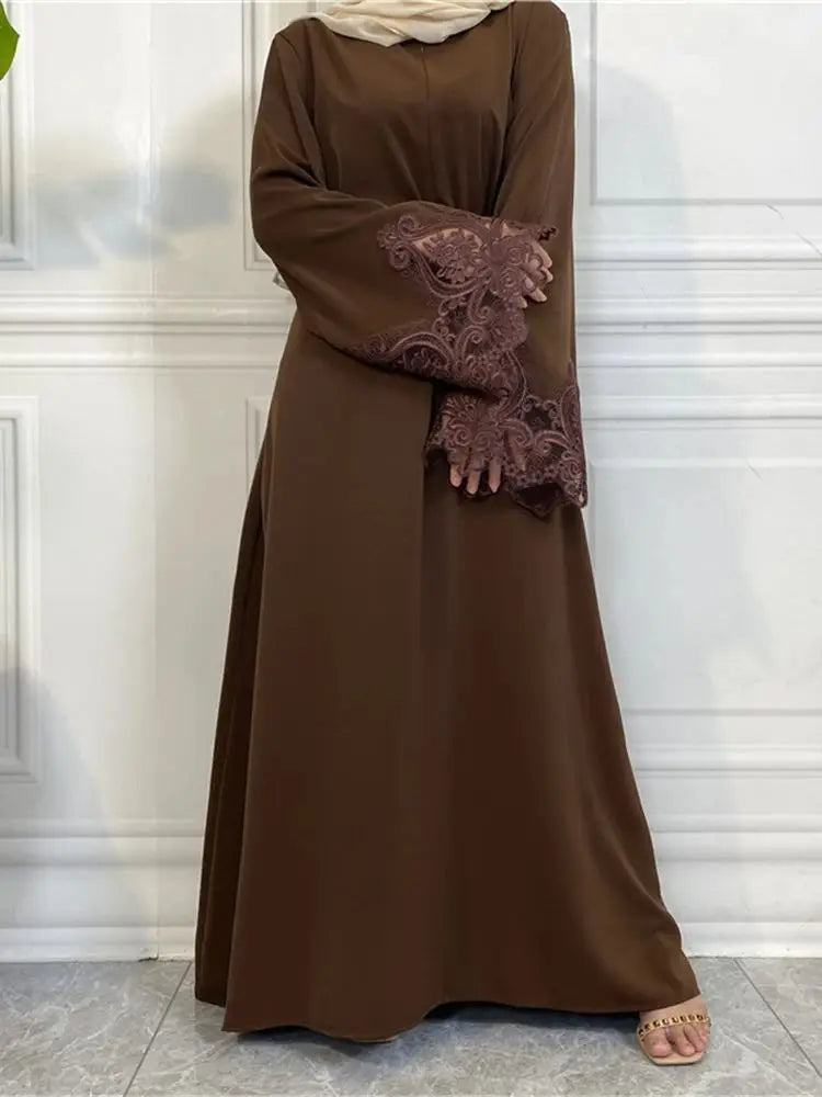 Ramadan Coffee Abaya Damen Dubai Islam Prayer Clothes Women Muslim Modest Dresses Kebaya Kaftan Robe Vestidos Musulmanes Femme.