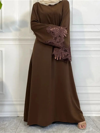 Ramadan Coffee Abaya Damen Dubai Islam Prayer Clothes Women Muslim Modest Dresses Kebaya Kaftan Robe Vestidos Musulmanes Femme.