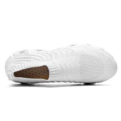 Hot Sale Harajuku Men Soft Casual Shoes Breathable Stylish Sport Sneakers Male Outdoor Flats Walking Sock Shoes Plus Size 39-48.