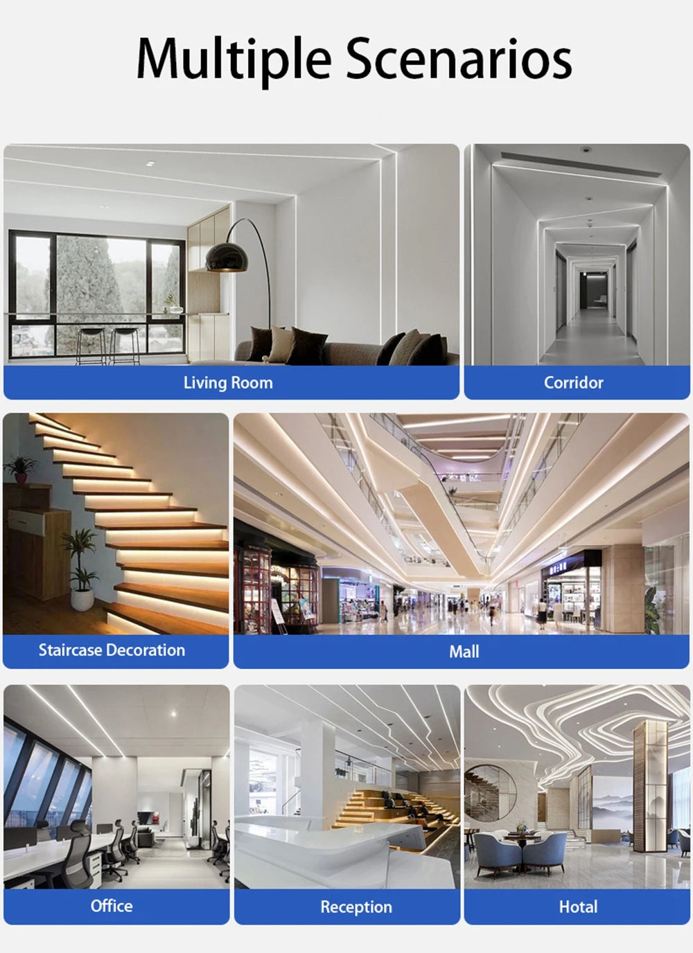 Neon LED Silicone Tube Flexible Soft Light For SK6812 WS2812B WS2811 DIY Holiday Decoration Strip Bar Lighting Tape Waterproof.