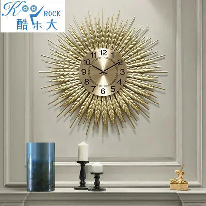 Weizen ohren uhren, Wohnzimmer wanduhren, die Ernte Wohlstand Gesundheit Glück Einheit Freundschaft Vitalität Hoffnung symbolisieren