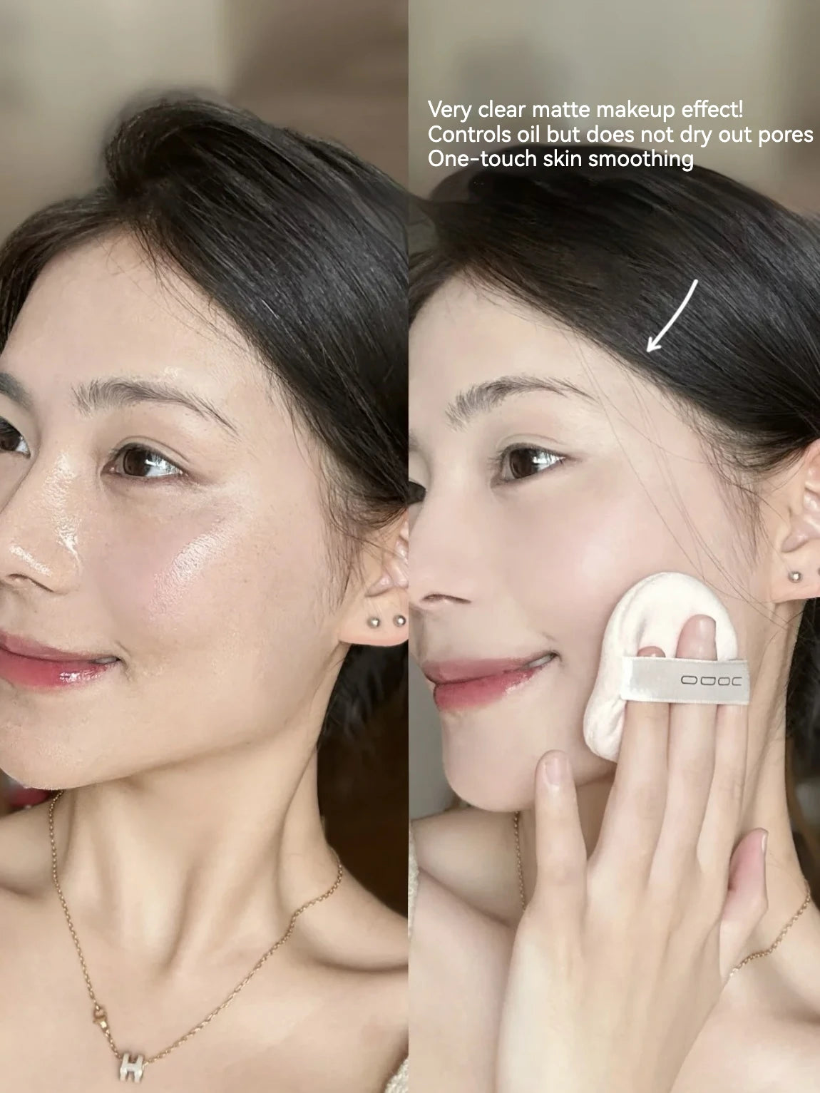 Uodo Loose Powder Makeup Oil Control Dry Skin Long-lasting Setting Foundation Glitter Flagship Genuine Goods Udo.