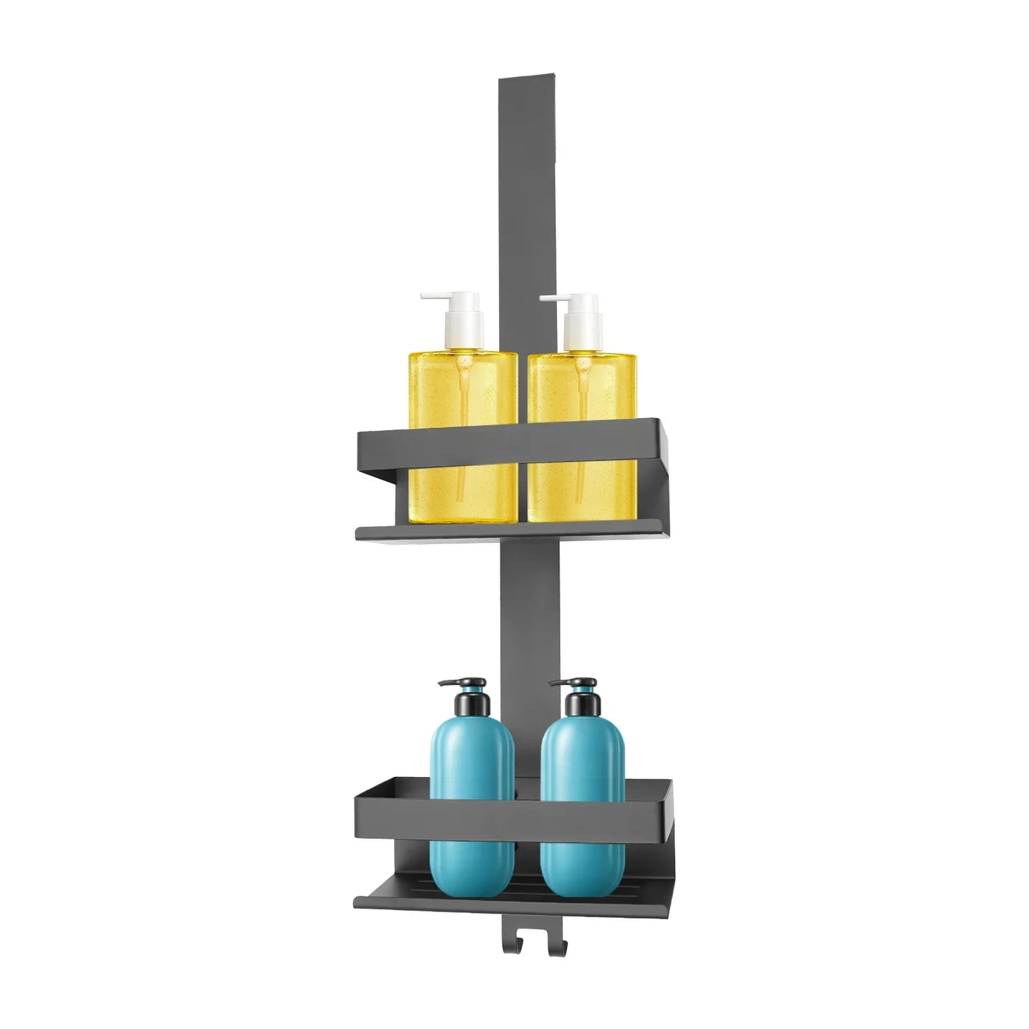 Hängendes 2-stufiges Duschregal, Badezimmerregal, 304 Edelstahl, für Küche, Wohnzimmer, Balkon
