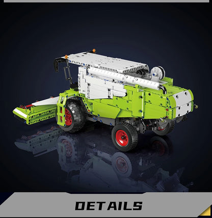Mould King 17014 Technical Truck Toys The APP&RC Control Harvester Model Assembly Engineering Buiding Block Kids Christmas Gift.