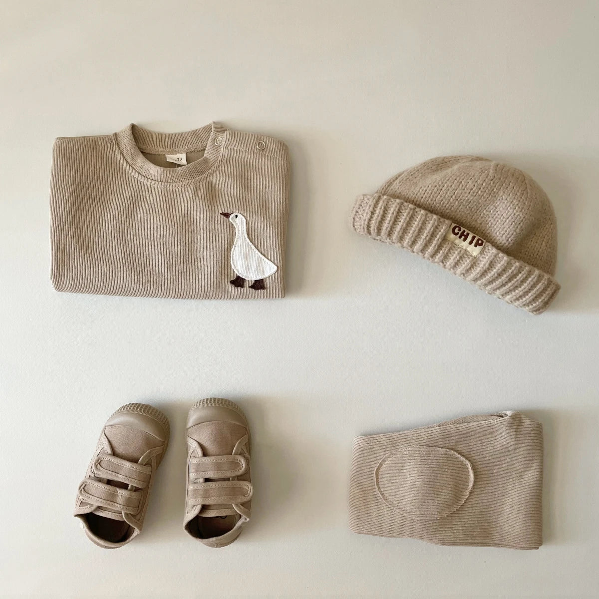 Infant Baby Jungen Mädchen Kleidung Neugeborenen Herbst Langarm Gans Bär Muster Baumwolle Tops Casual Hosen Kleinkind Kleidung Outfit Set.