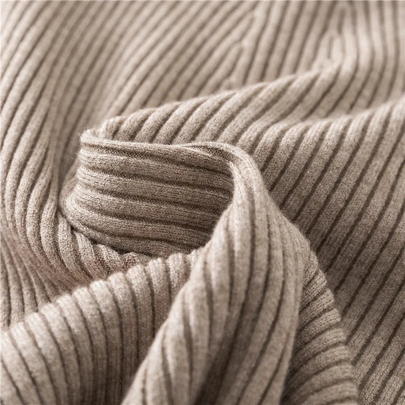 2026 weibliche Dünne Koreanische Strickwaren Tops Herbst Winter Pullover Frauen Hohl-out Pullover Langarm Rollkragenpullover.