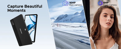 DOOGEE T40 Android Tablet 14 11 ''IPS 2.5K 8GB RAM 512GB ROM Helio G99 8580mAh 18W Charge Face Unlock 7.6mm ultra-thin Tablet.