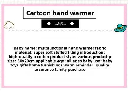 Cushion Pillow Nap Weak Hero Level 1 Arm Pillow Non-electric Sleeping Pillows Hand Warmer Cute Gift for Children Suho Travel.