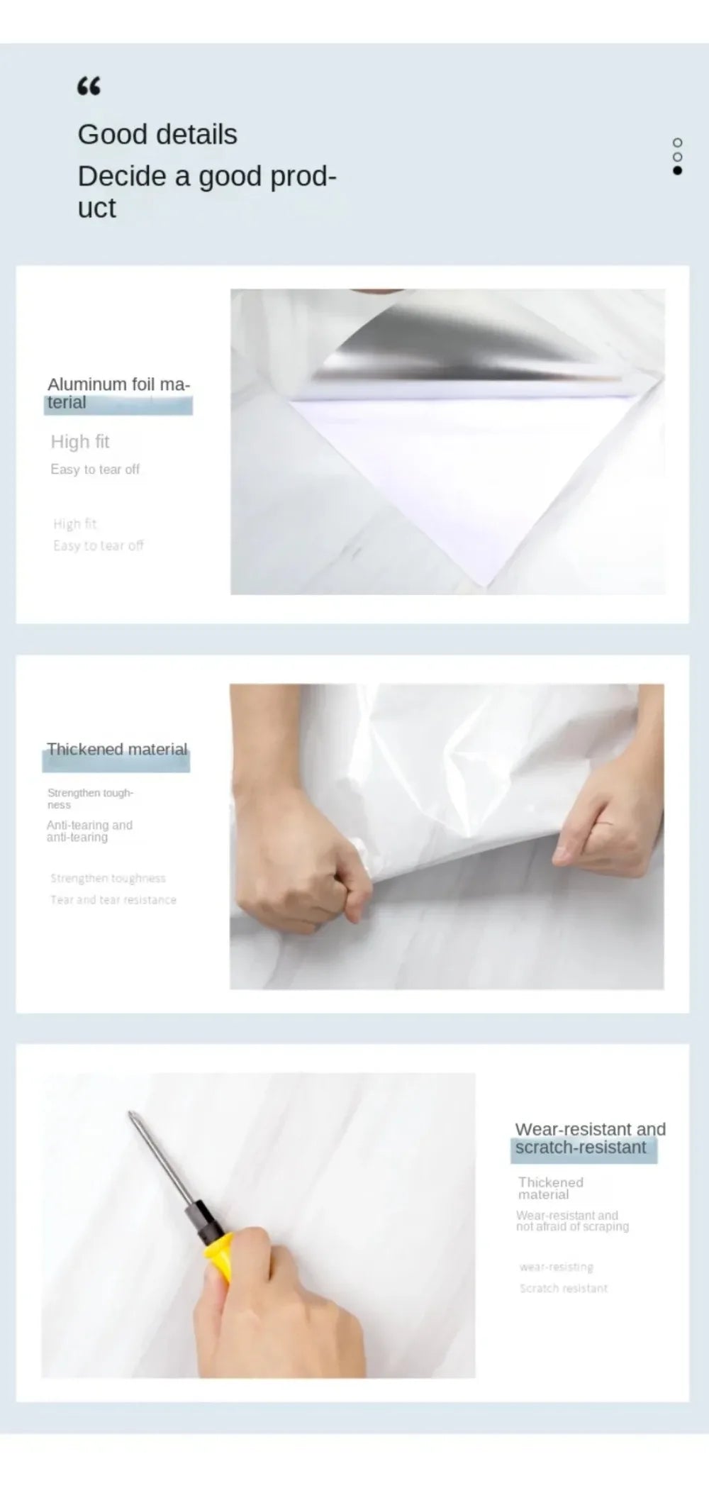 80CM Marble Self Adhesive Waterproof Wallpaper for Bathroom Wall Deocr Kitchen Oil Proof Mould-Proof Wall Stickers Home Decor