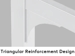 Moderner Computertisch, 63 x 31,5 Zoll großer Chefbüroschreibtisch Computertisch Arbeitszimmer Schreibtisch Workstation