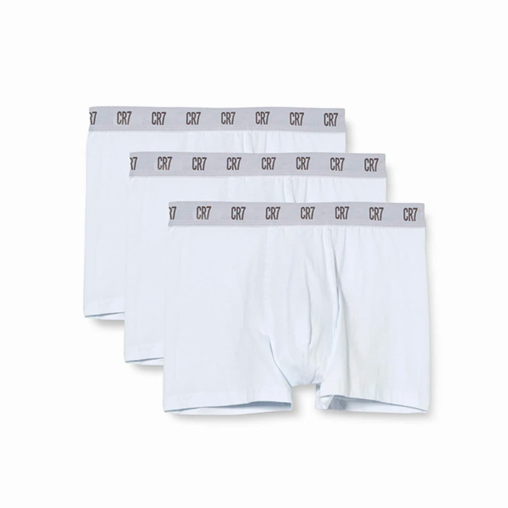 CRIIS SEVEN 7 Boxershorts für Herren, Cristiano Ronaldo, Basic-Unterwäsche aus Baumwolle, Herren-Badehose, Turnhose, bequeme Unterhose