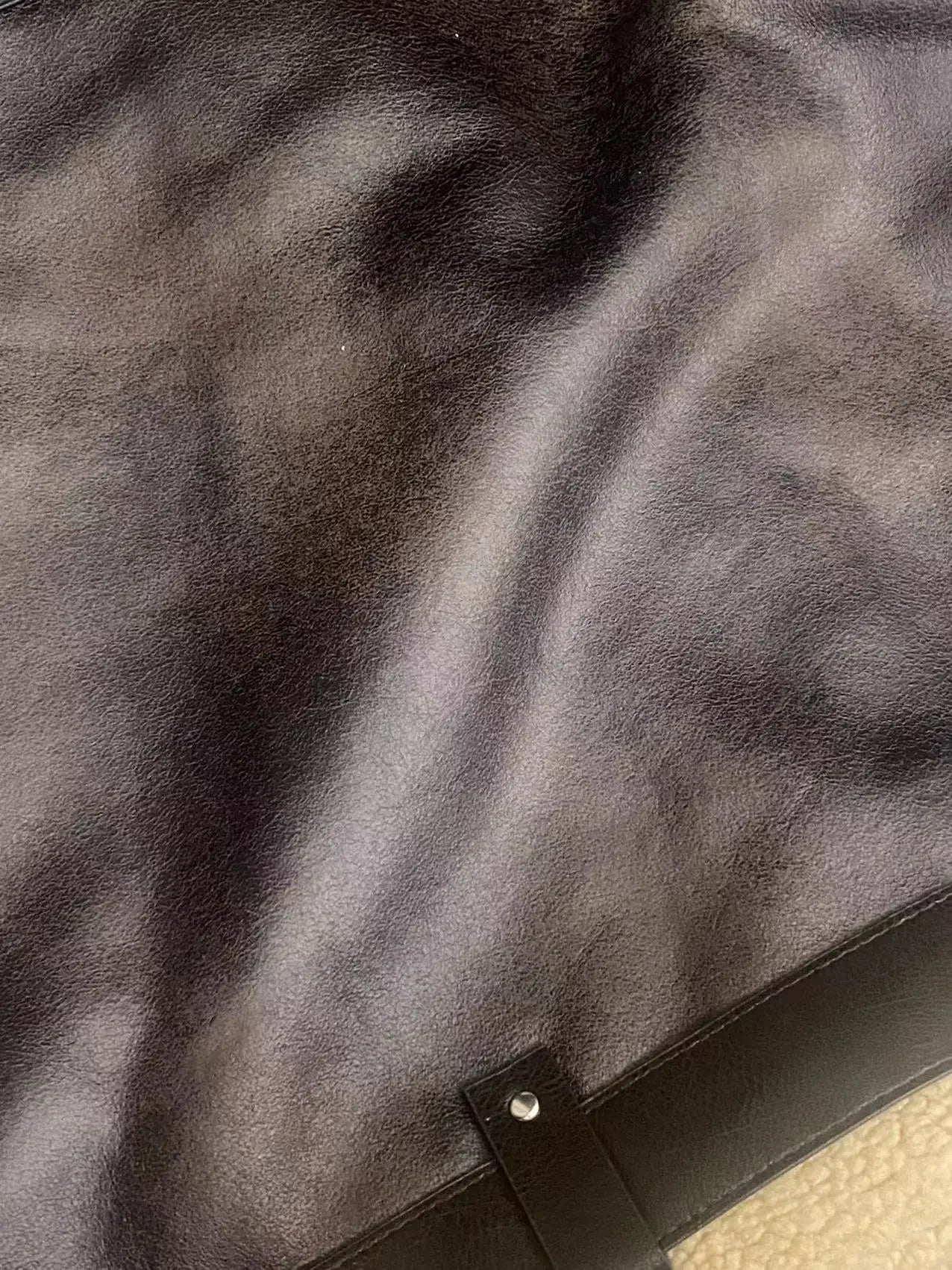 Frau dicke warme doppelseitige Faux Shear ling Jacke Herbst Winter neue Revers Langarm Gürtel Saum Reiß verschluss weibliche Oberbekleidung