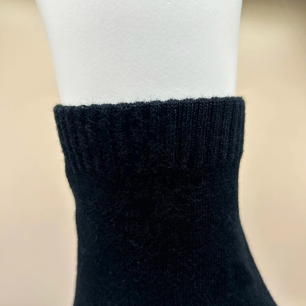 2/5 Pairs Men Women Cotton Socks Pure Color High Quality Soft Breathable Grey Black Business Casual Men winter socks Large Size.