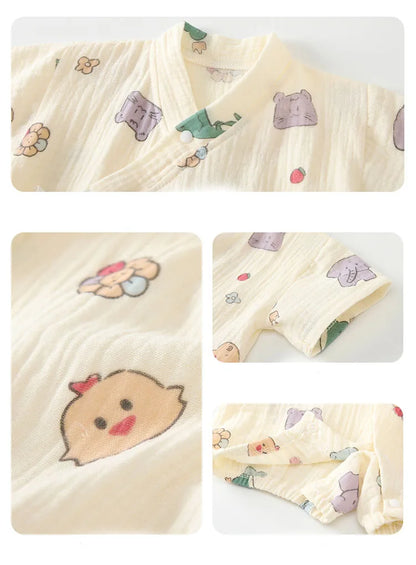 Baby-Strampler, Bodys, Unisex, weiche Baumwolle, einteiliges Outfit für Kleinkinder, Jungen und Mädchen von 0–24 Monaten.