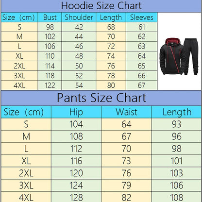 2025 New Arrival Men's Bushido Print Hoodie Sweatpants High Quality Male Outdoor Casual Sport Jogging Suit Motorcycle Zip Outfit.