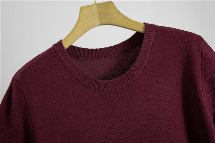 Women Knit 2 Piece Set Cardigan Set Sweater Muslim Short Sleeve Long DressEnsemble Knitwear Suit Modest Autumn Winter Outfits.