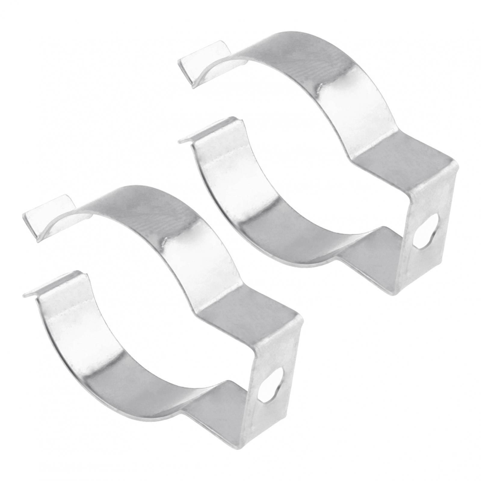 50pcs T8 U Clips Holder Bracket for LED Light Bulbs Fluorescent Tube Pipe Clamps Factory Fluorescent Lamps.