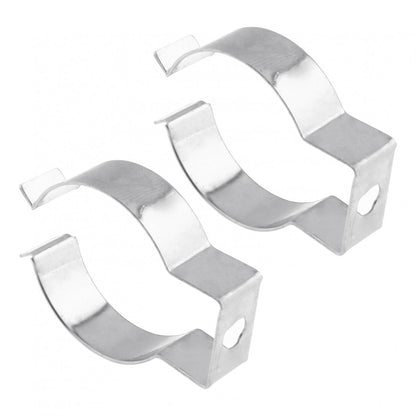 50pcs T8 U Clips Holder Bracket for LED Light Bulbs Fluorescent Tube Pipe Clamps Factory Fluorescent Lamps.
