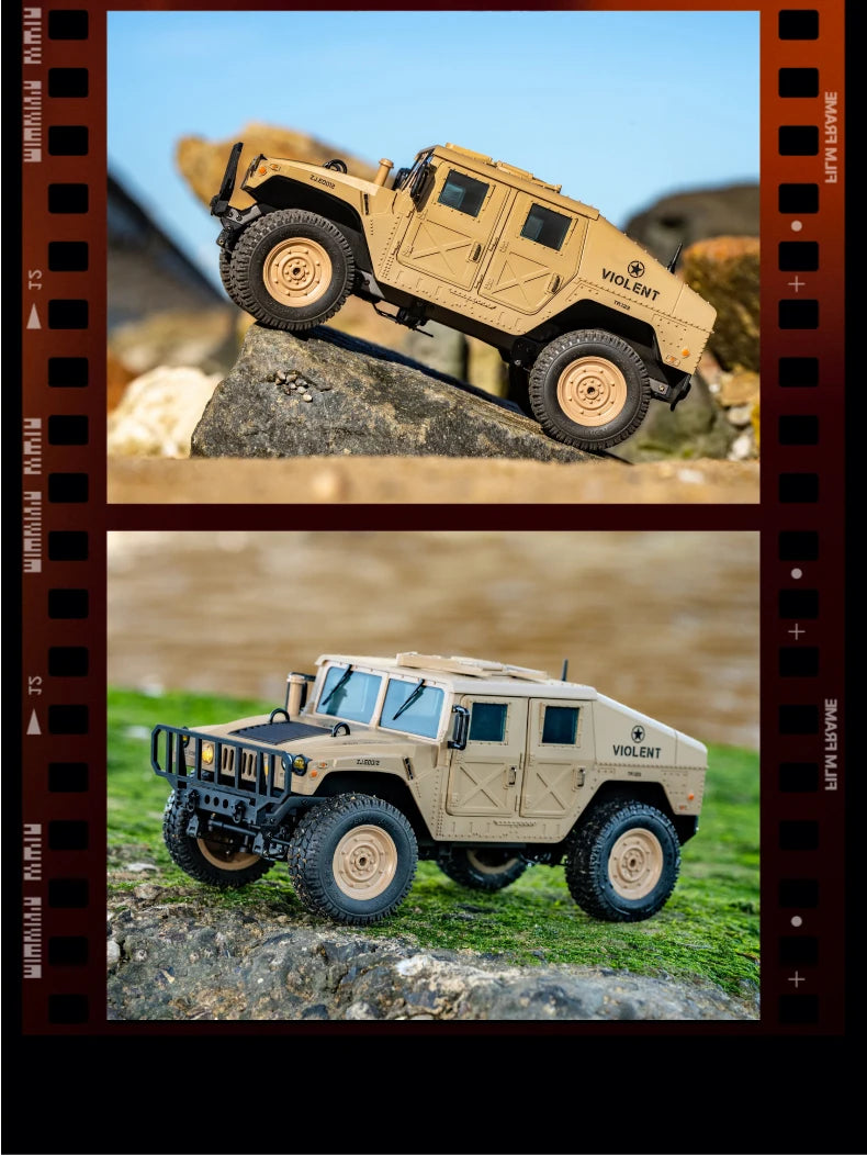 2.4G 1:14 RC Crawler 4WD Remote Control Car Simulation Military Model JJRC C8835 RC Car Offroad Climbing Vehicle Toys Gifts