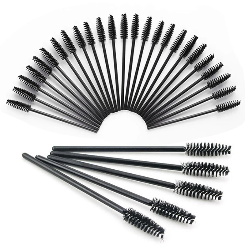500/1000PCS Eyelashes Brushes Set Wholesaler Disposable Lash Mascara Brush Lashes Extension Eyebrow Wands Applicator Makeup Tool.