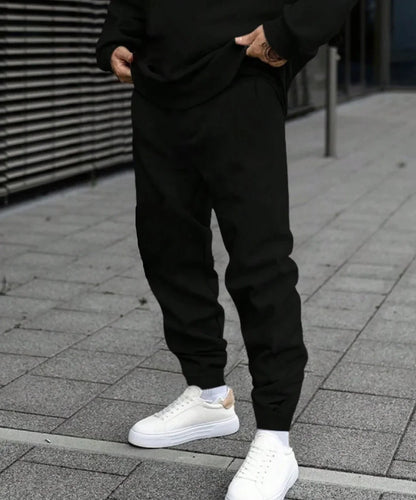 New in Mens Tracksuit O Neck Sweatshirt Sweatpants 2 Pcs Set Casual Jogging Pullover Pants Man Clothing Fall Popular Streetwear.
