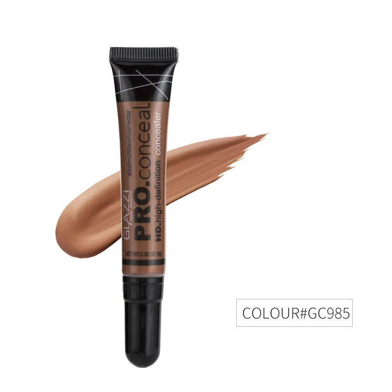 Concealer Cream Oil Control Liquid Foundation Women Face Makeup Korean Cosmetics Long Lasting Contour Gel.