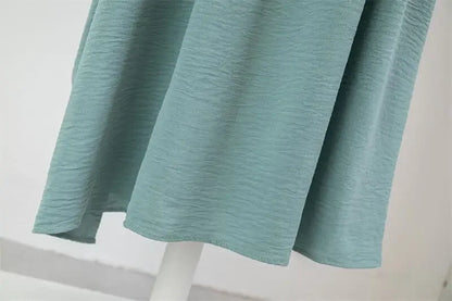 Muslim Loose plus Size Long Sleeve over Knee Pure Color Hooded Gown Spring Autumn Cross Border Fashionable Maxi Dress.