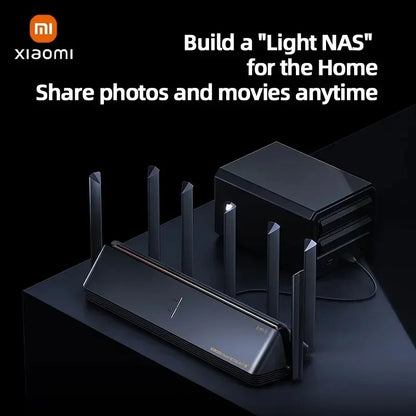 Original Xiaomi Mi Router BE7000 Tri-Band WiFi Repeater VPN 1GB Mesh USB 3.0 IPTV 4 X 2.5G Ethernet Ports Modem Signal Amplifier.