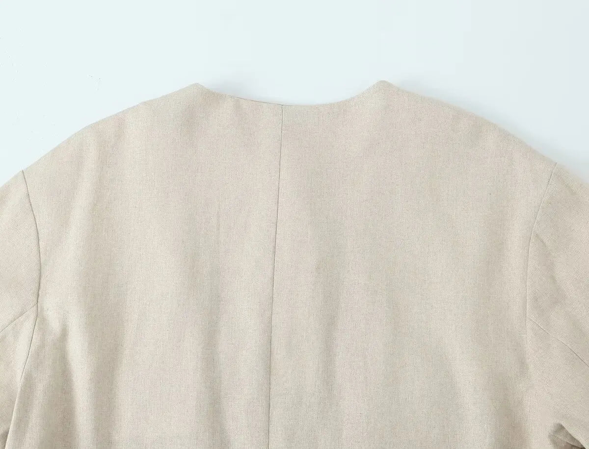 Work Office Lady Pants Set Women Long Sleeve Button Pocket Jacket Women's Trousers With Pocket Two Piece Set Female Set.