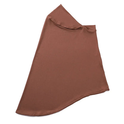 Soft Solid Modal Jersey Hijab Instant Hijab Scarf For Muslim Woman Hijabs Ladies Casual Wraps Islamic Headscarf Turban 68*68cm.