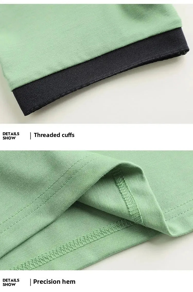 Women's Slim Fit Polo Shirt Short Sleeve T-Shirt Casual Sporty Loose Fashionable Summer Top Turn-down Collar Comfortable