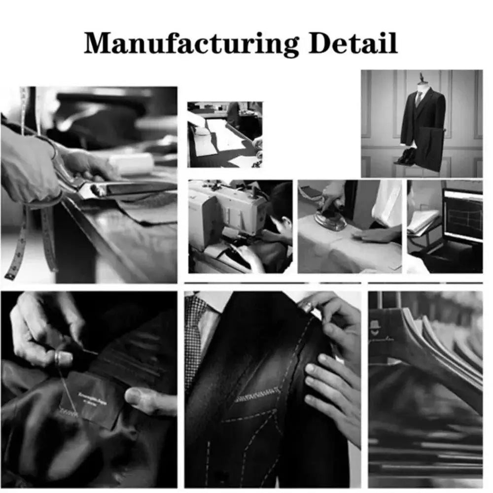 Herringbone Elegant Men's Formal Pants Premium Quality Men's Light Business Formal Pants High-Waisted Straight Leg Trousers.