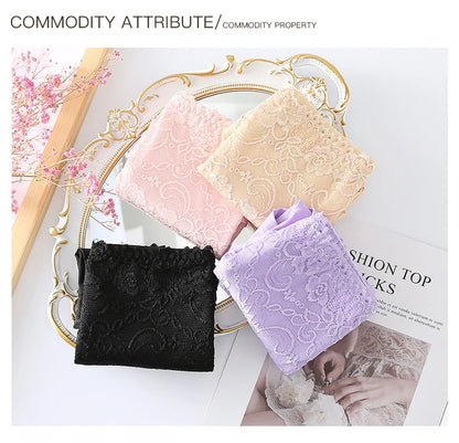3pcs Women's Panties High Waist Underwear Large Size Fashion Girls Briefs Cow Milk Silk Breathable Lace Panty Female Lingerie.